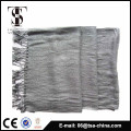 Hight quality women soft woven lurex plain scarf